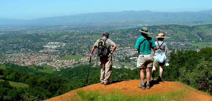 Almaden Valley from Catherine Tunnel Trail