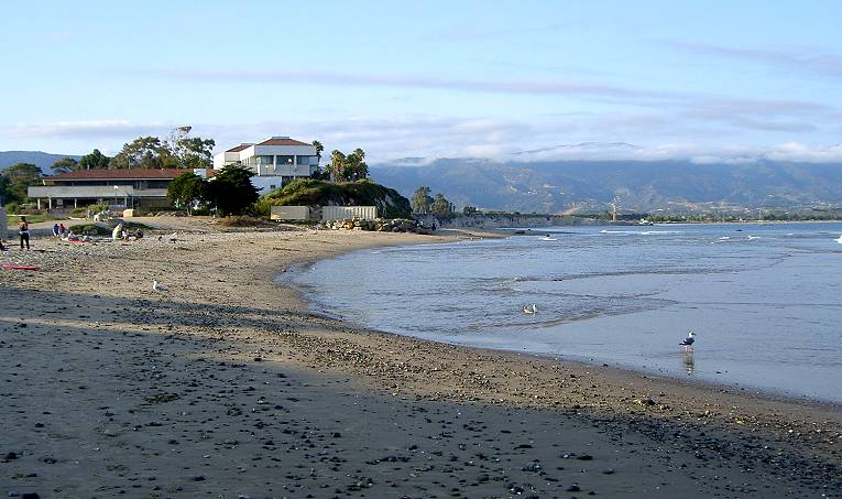 UCSB marine lab, campus beach